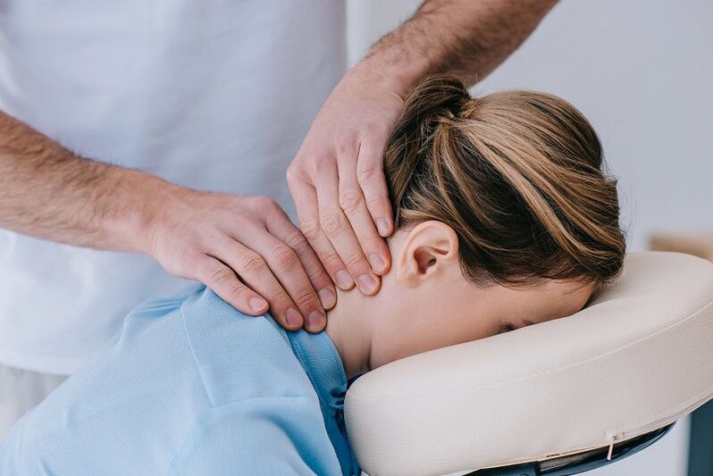 Upang maalis ang neurological syndrome, ginagamit ang manual massage