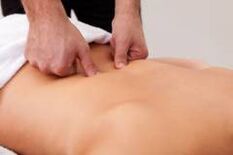 Massage na may arthrosis