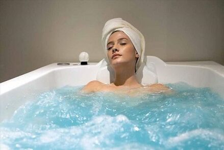 Therapeutic bath para sa arthrosis