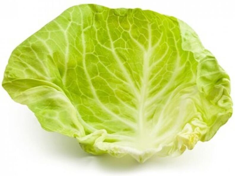 Ang isang dahon ng repolyo na inilapat sa leeg ay makakatulong na mapawi ang sakit dahil sa osteochodrosis.