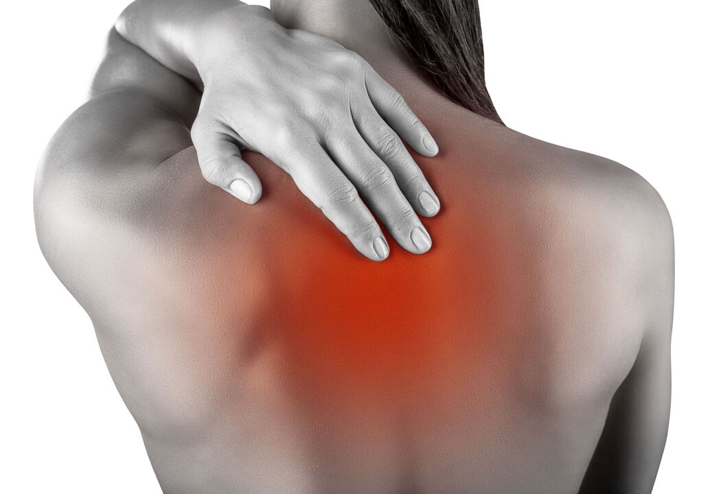 sakit sa likod dahil sa osteochondrosis