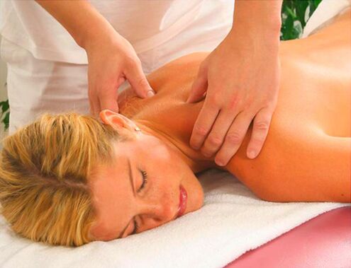 therapeutic massage para sa servikal osteochondrosis